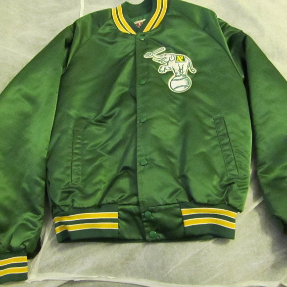 Chalkline Jackets & Blazers - Oakland Athletics Satin Jacket **Want it gone**